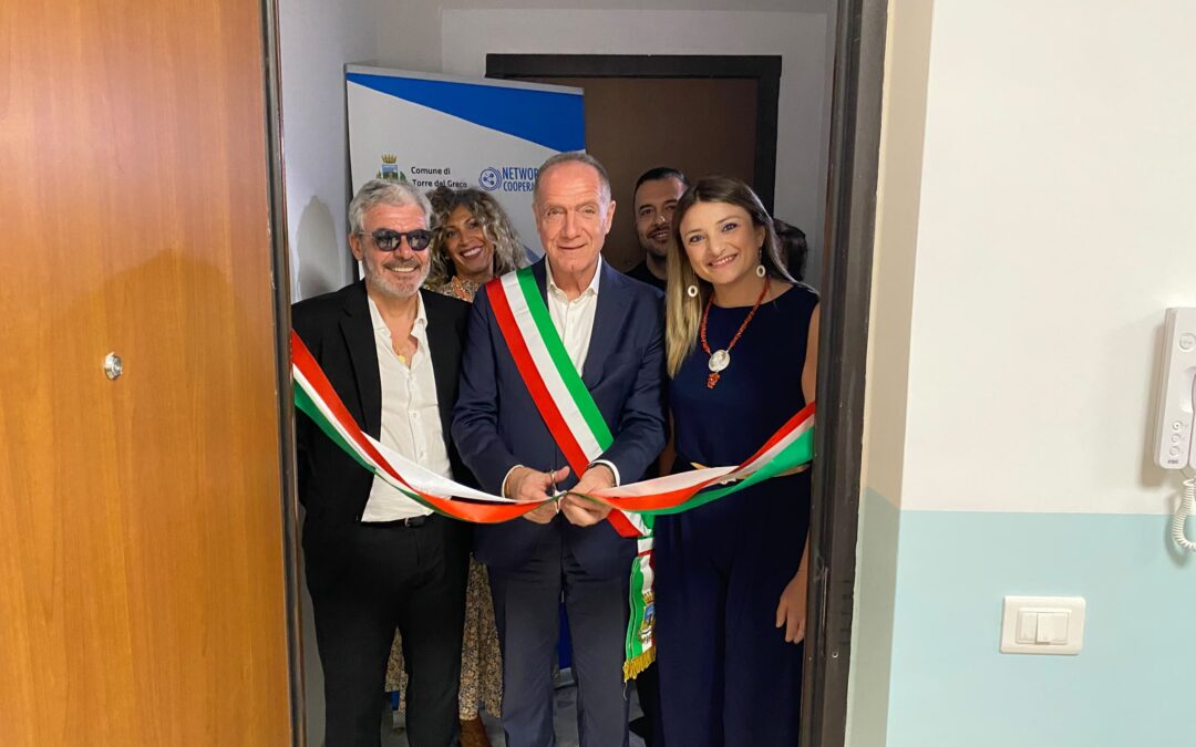 Torre del Greco, inaugurato il centro per le famiglie “Luna Nuova”