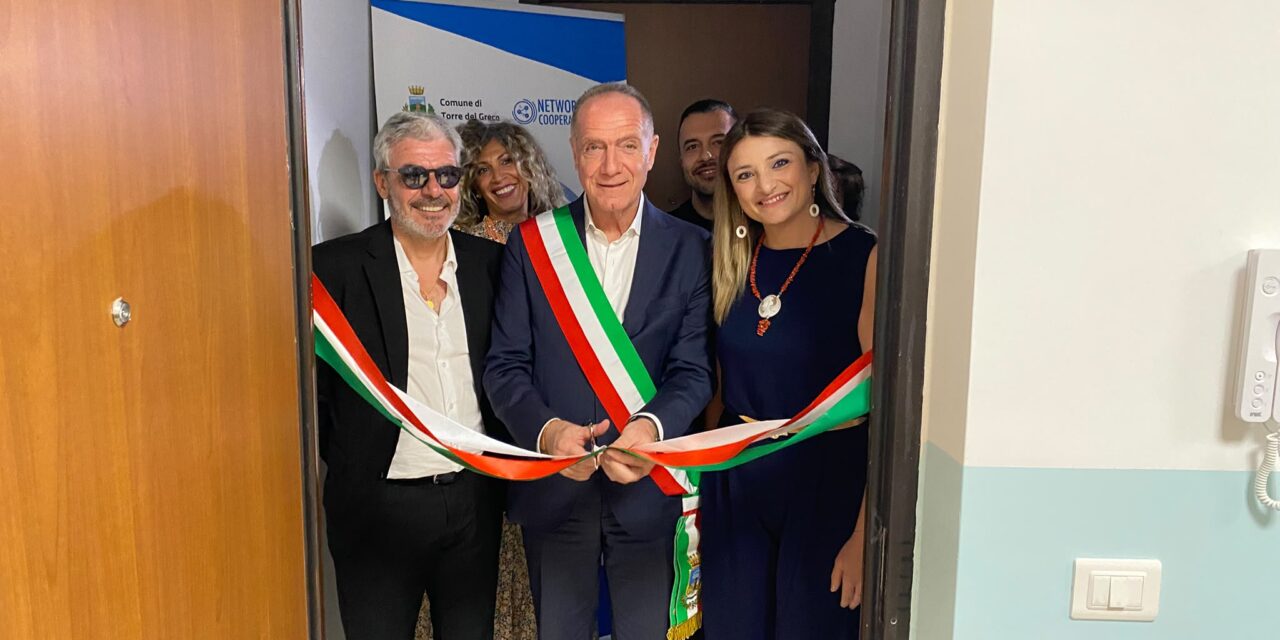 Torre del Greco, inaugurato il centro per le famiglie “Luna Nuova”