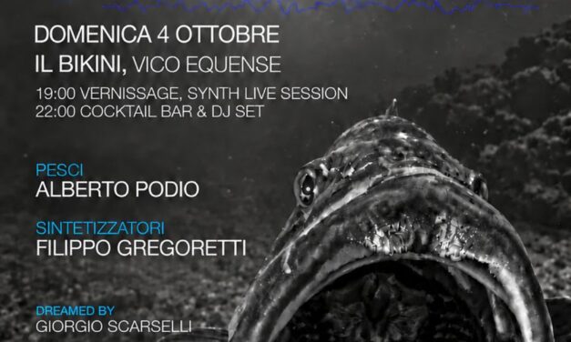 “Pesci e Sintetizzatori” a Il Bikini di Vico Equense il 4 ottobre