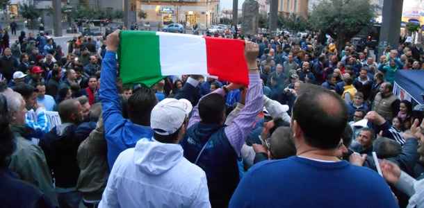 Manifestazione nazionale dei marittimi a Roma